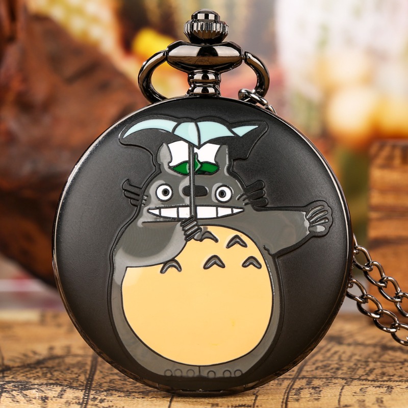 Vintage Pocket Watch - My Neighbor Totoro Anime Merch Quartz