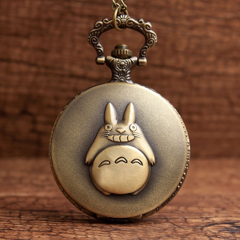 Vintage Pocket Watch - Anime My Neighbor Totoro Merch Quartz