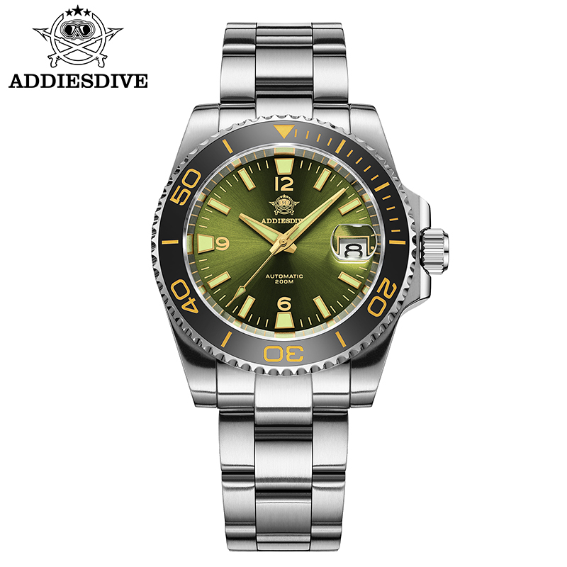 Jewelry For Watches - ADDIESDIVE New Diving Gift Watch Men
