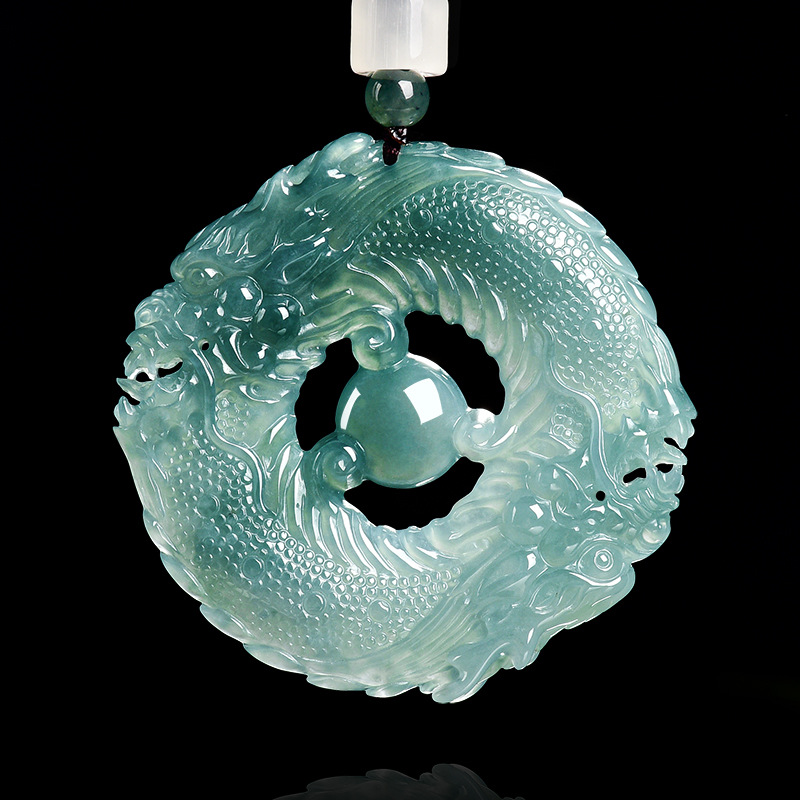 Jewelry & Watches Vitopoulos Reviews - Natural Real Emerald Blue Water Jade