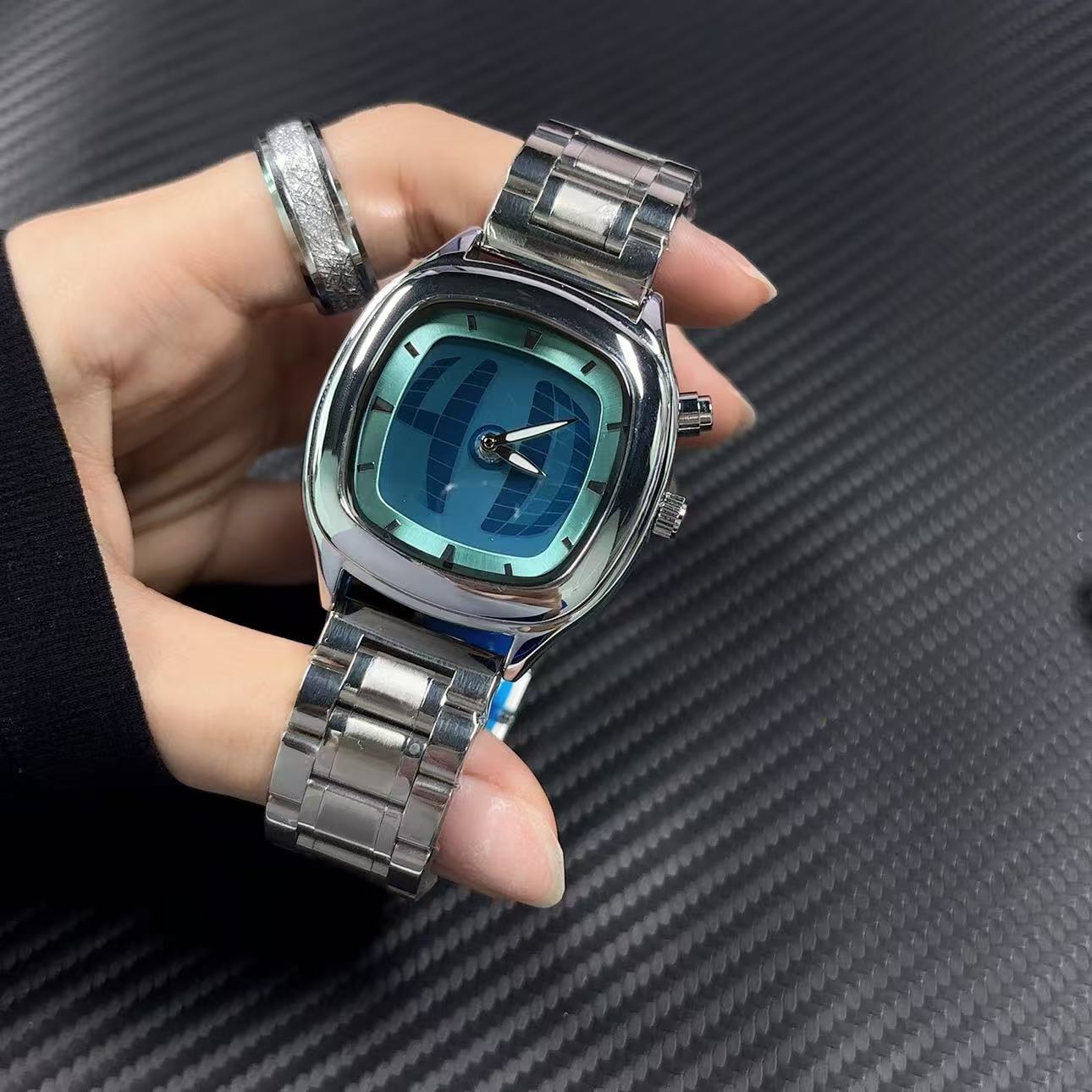 Vintage Pocket Watch - PAAZOMU Men's Quartz Watch Fashion Square