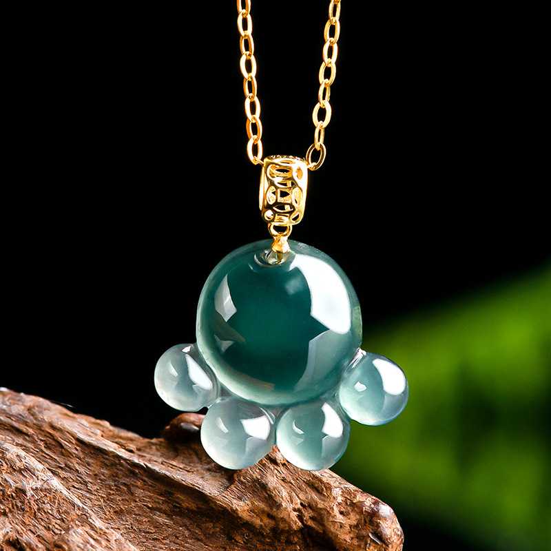 Jewelry & Watches Vitopoulos Reviews - Natural Real Emerald Blue Water Jade