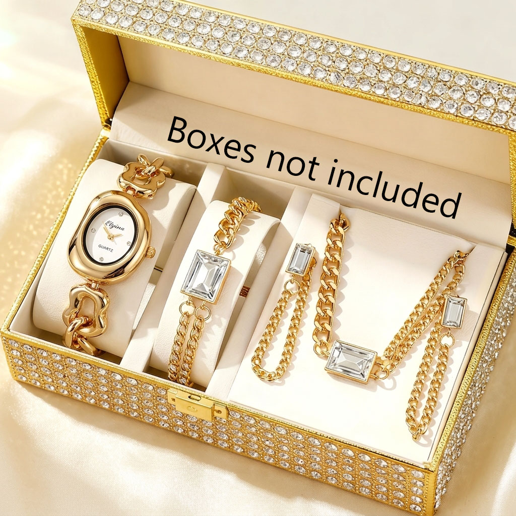 Jewels On Watches - 5PCS Fashion Irregular Women Quartz Watch