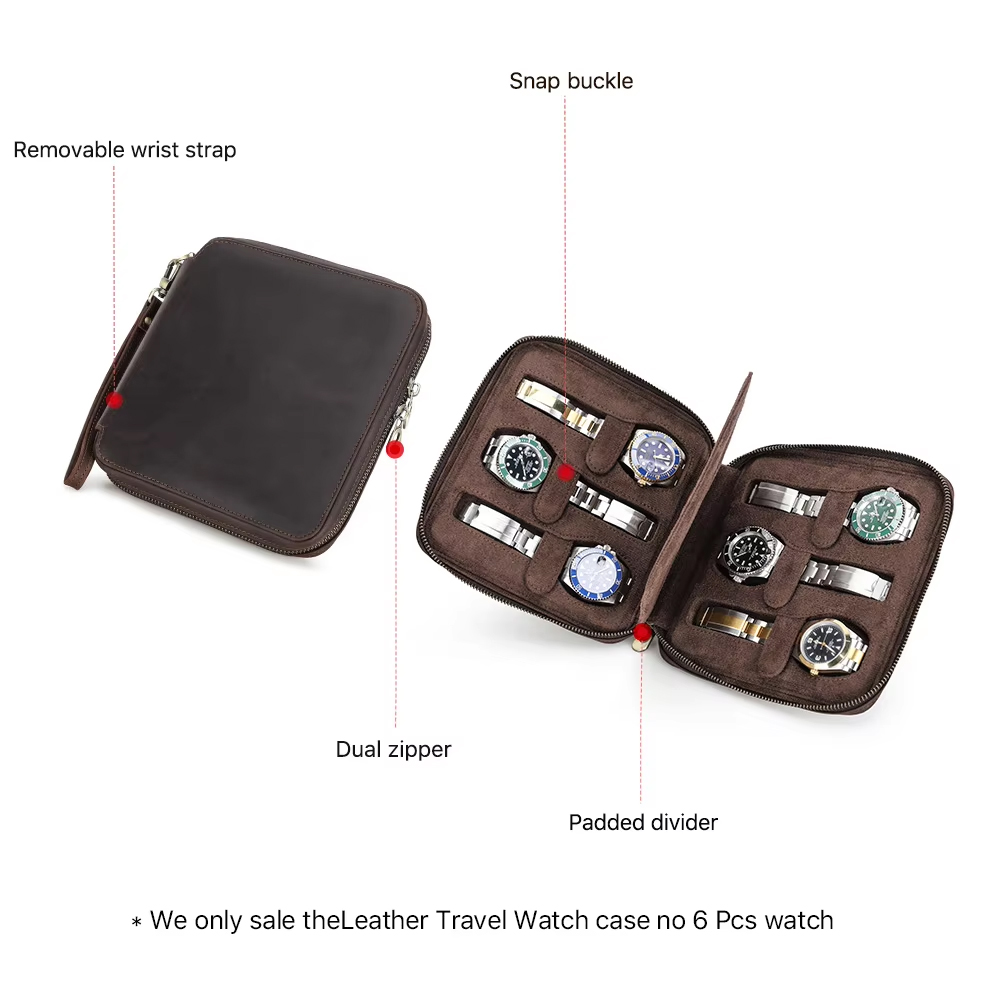 2/4/6 Slots Watch Storage Box  - Watch Display Box recension och pris