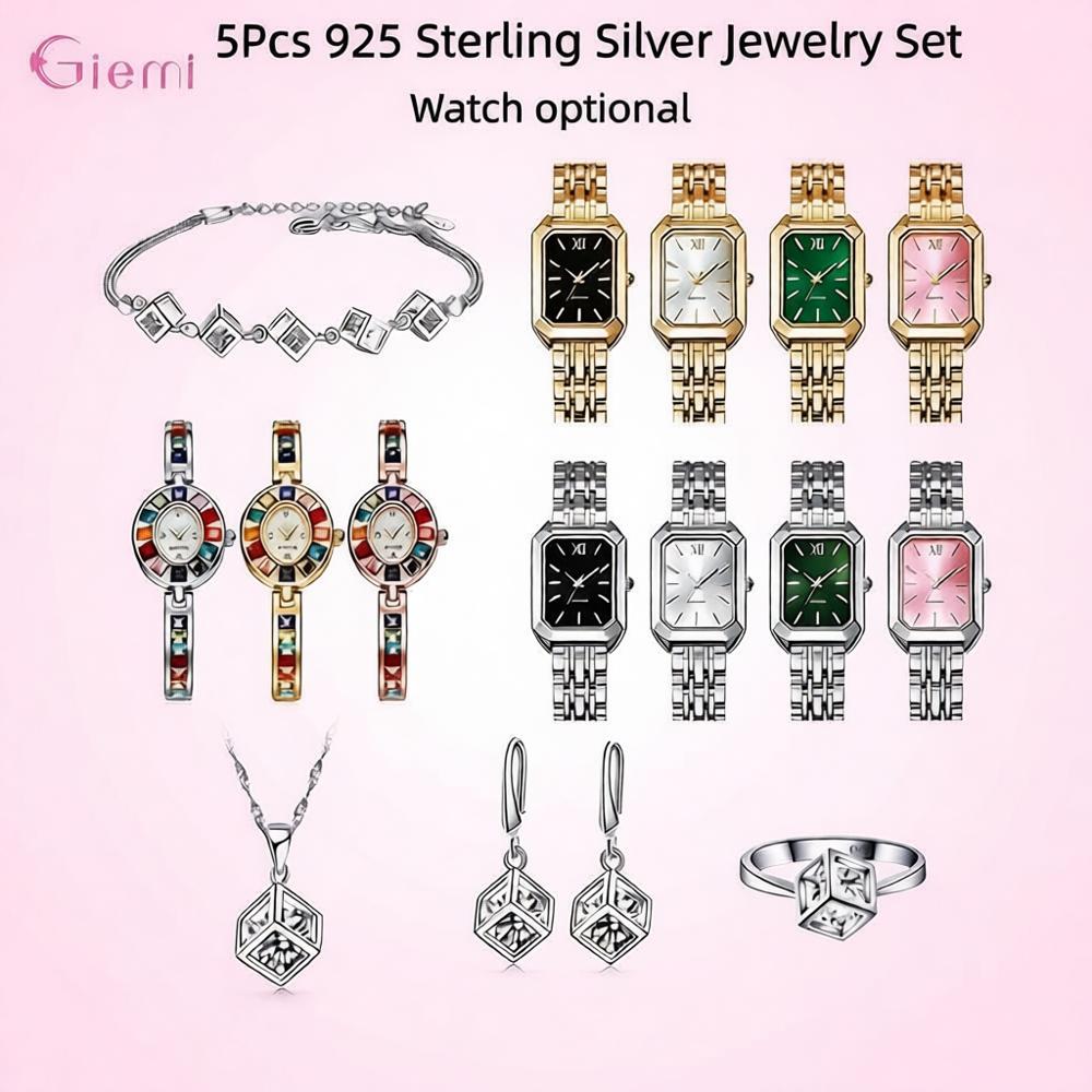 Pretty 925 Sterling Silver Geo - Best Jewelry Watches recension och pris