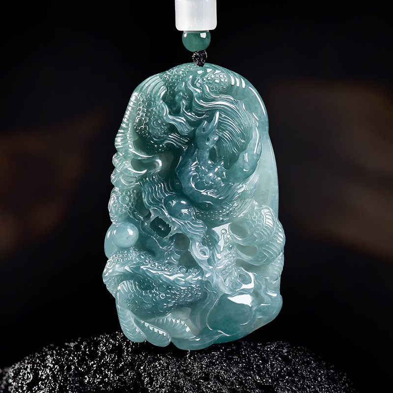 Natural Burmese Jadeite Dragon - Jewelry & Watches Vitopoulos Reviews recension och pris