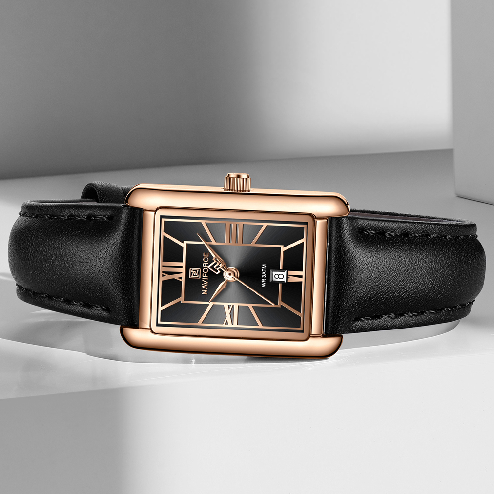 NAVIFORCE Women's Elegant Rect - Jewels On Watches recension och pris