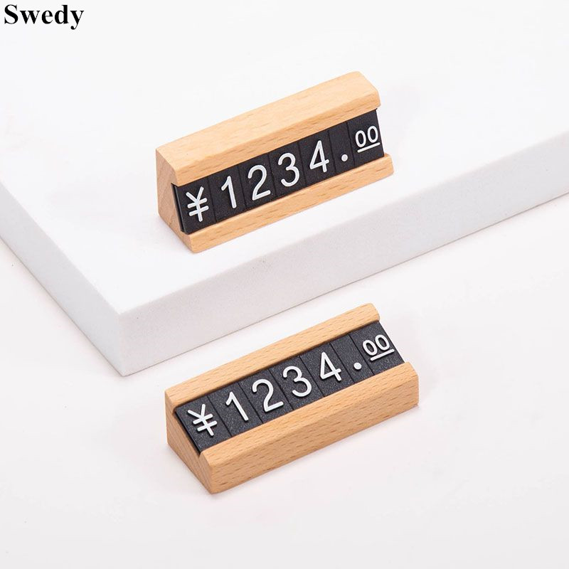 10 Sets Small Wood Price Sign  - Jewelry Watches For Sale recension och pris