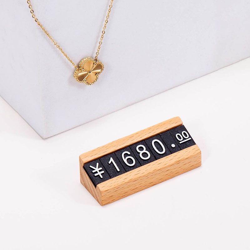 10 Sets Small Wood Price Sign  - Jewelry Watches For Sale recension och pris