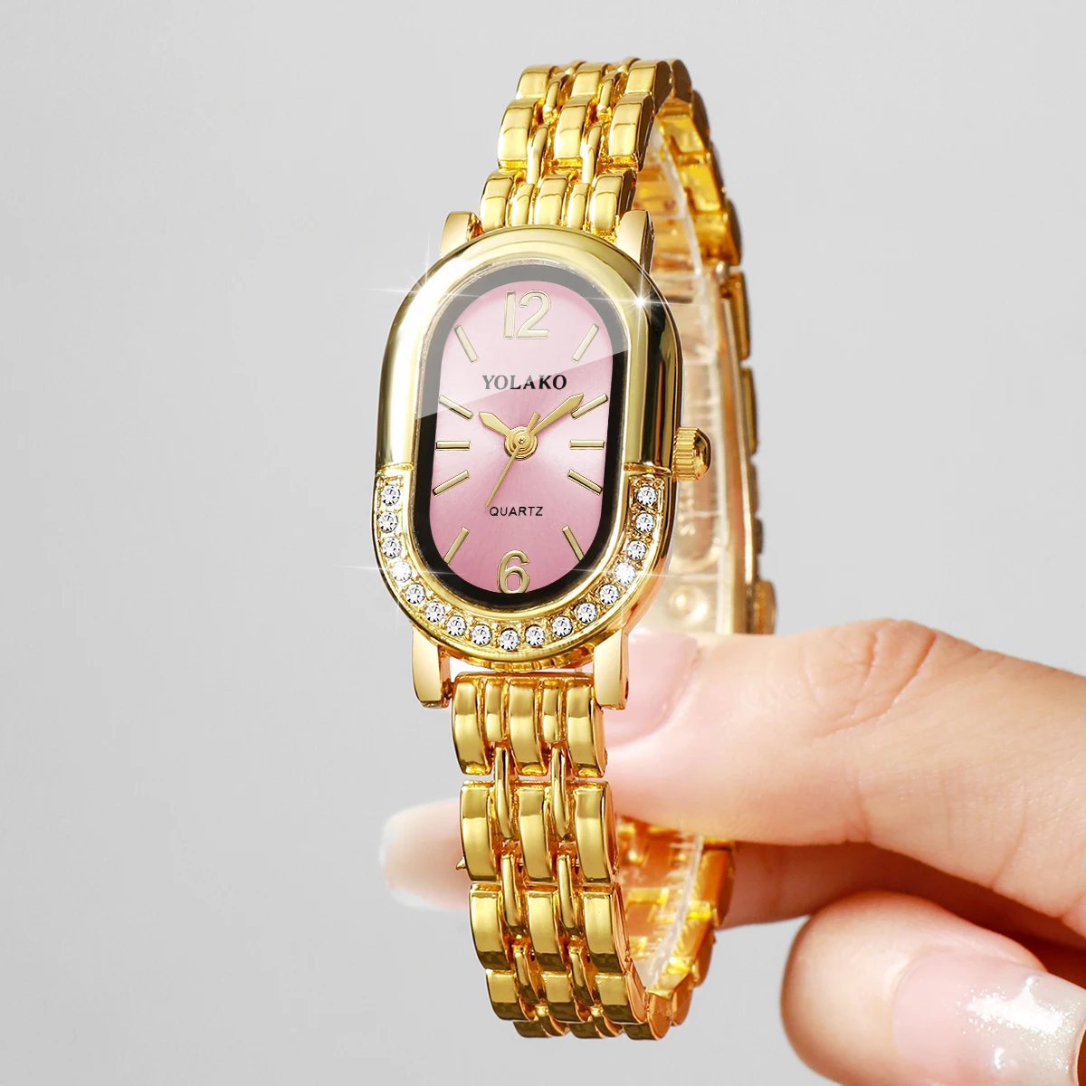 Luxury Rhinestone Women Quartz - Jewelry Watches For Women recension och pris