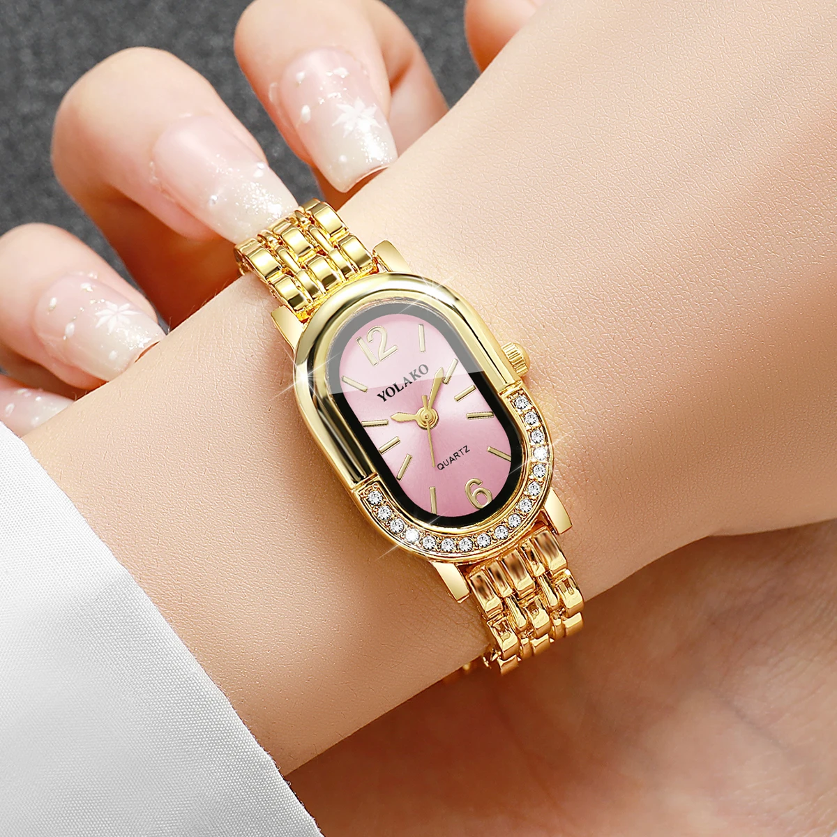Luxury Rhinestone Women Quartz - Jewelry Watches For Women recension och pris