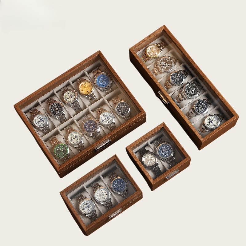 Wood Grain Watch Box 2/3/6/10  - Watch Display Box recension och pris
