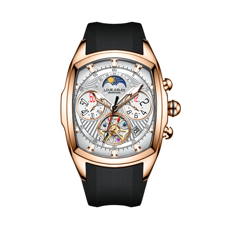 Men's Luxury Quartz Watch with - Watch Display Box recension och pris