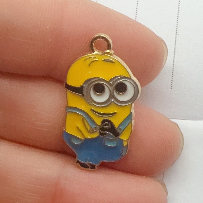 10pcs alloy drip oil cartoon p - Drop Earrings recension och pris