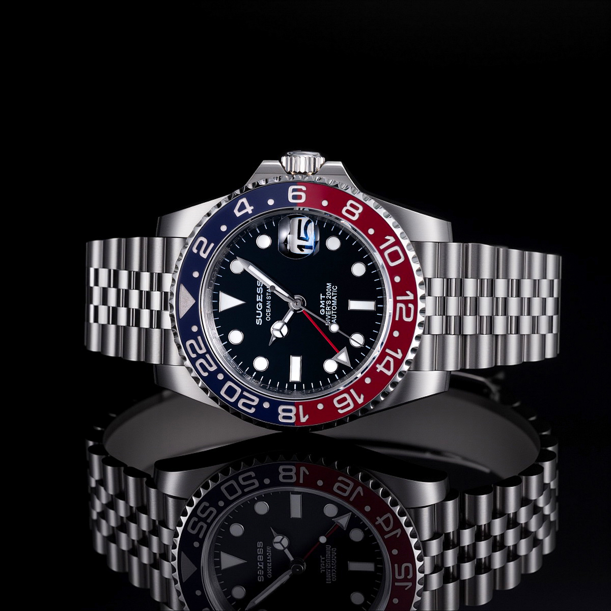 Sugess GMT Diving Watch of Men - High Jewelry Watches recension och pris