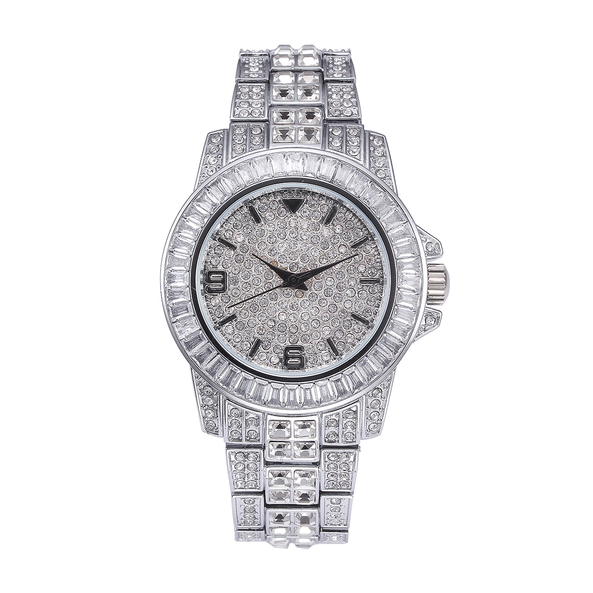 Luxury Full Stone Quartz Watch - Jewelry Watches For Women recension och pris