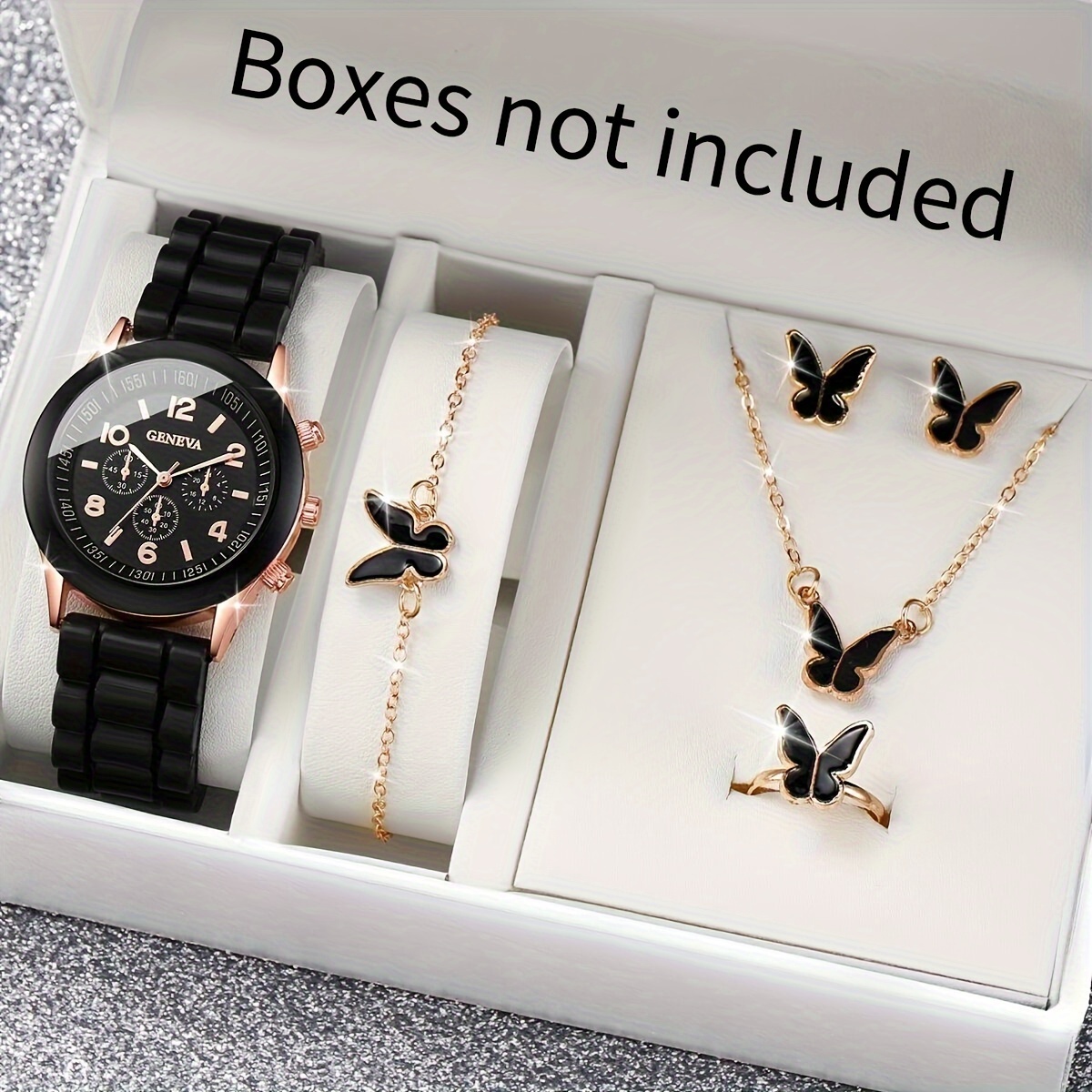 6PCS/Set Women's Watch Casual  - Jewels On Watches recension och pris