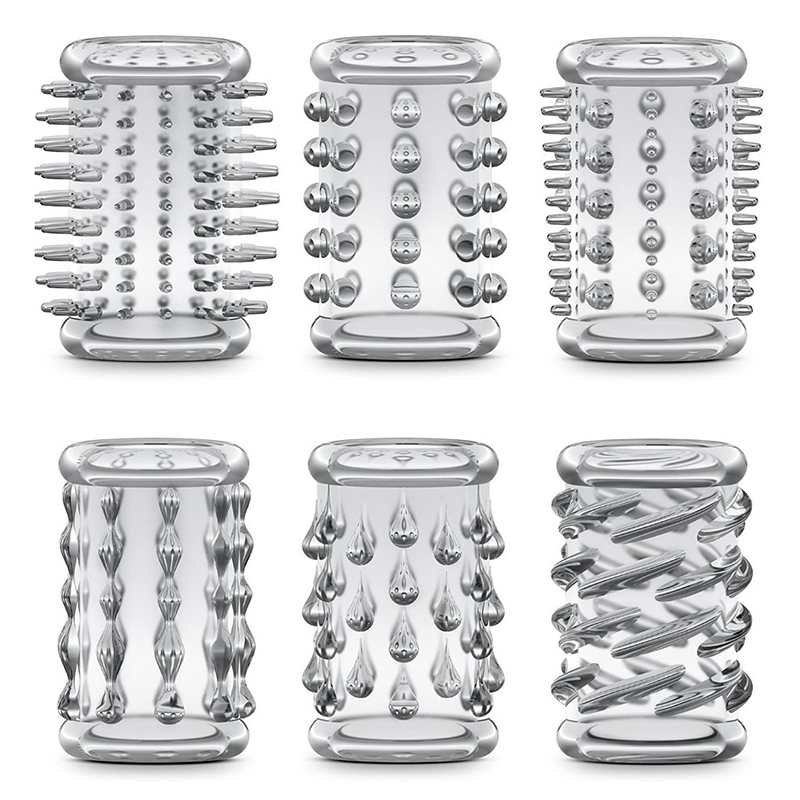 6Pcs Durable Silicone Cock Rin - Couple Ring Set recension och pris