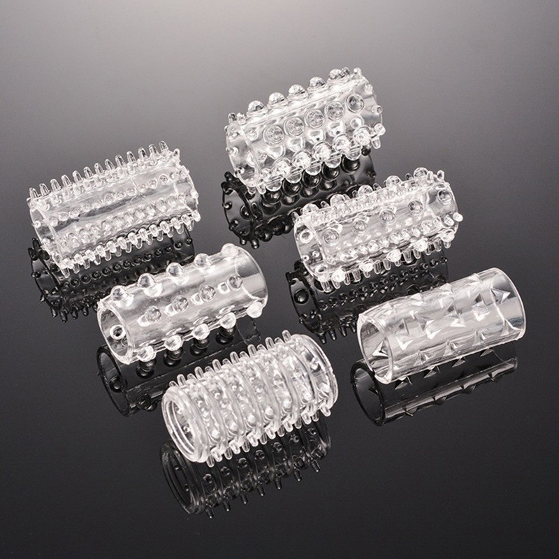 6Pcs Durable Silicone Cock Rin - Couple Ring Set recension och pris