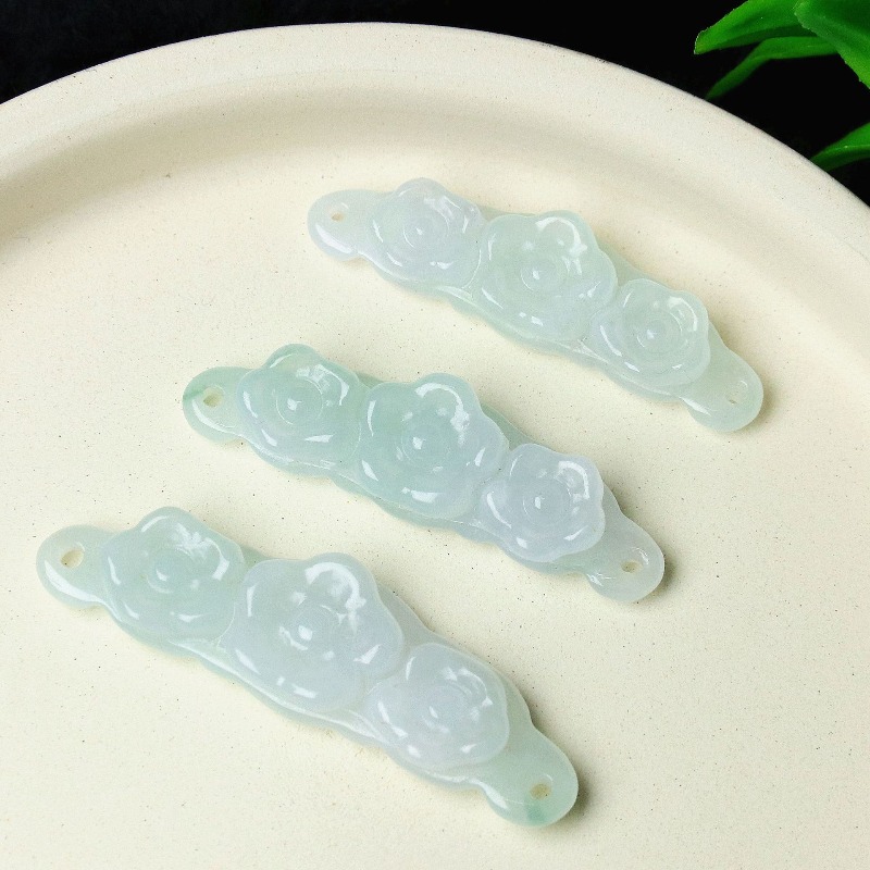 1pc Natural Jadeite Emerald Fl - Jewelry & Watches Vitopoulos Reviews recension och pris