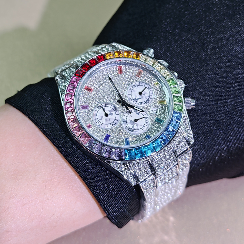 High Quality Luxury Ice Colore - High Jewelry Watches recension och pris