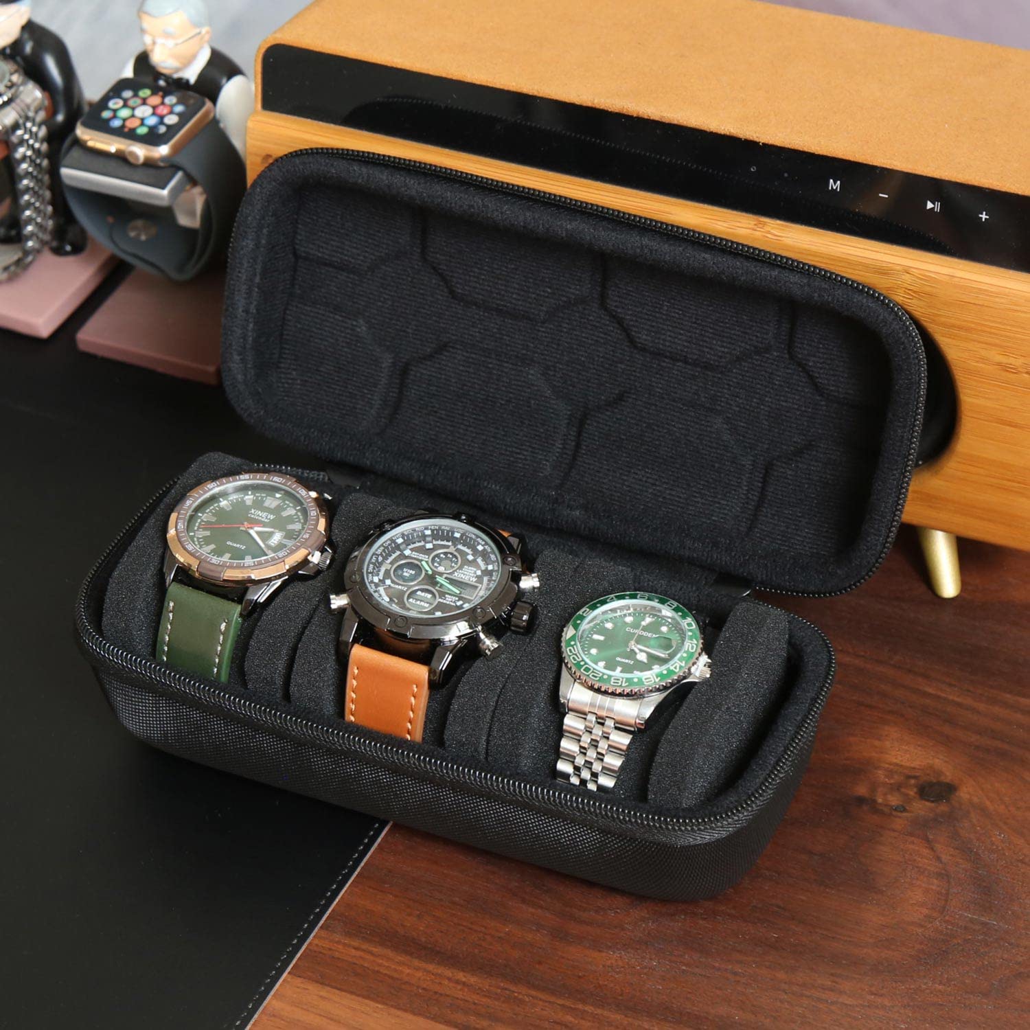 Watch Box Organizer For Men or - Watch Display Box recension och pris