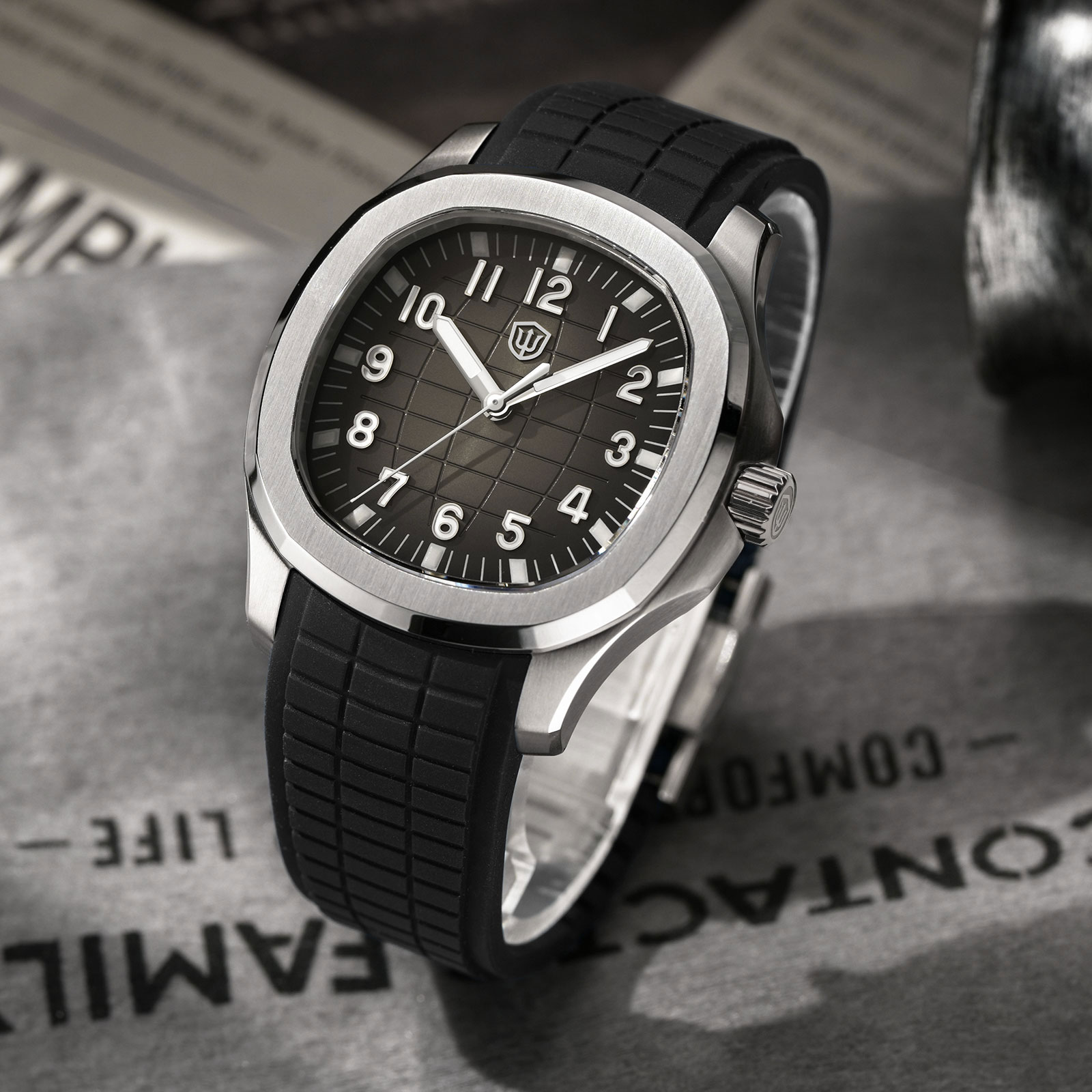 Watchdives WD008 38mm Dive Men - Vintage Pocket Watch recension och pris
