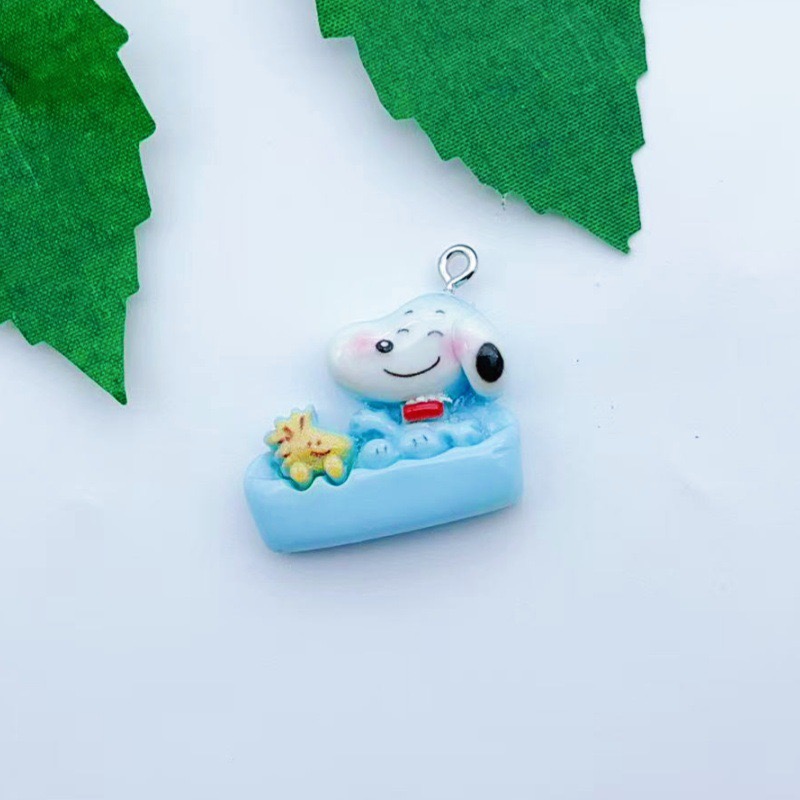 12pcs resin cartoon dog pendan - Drop Earrings recension och pris