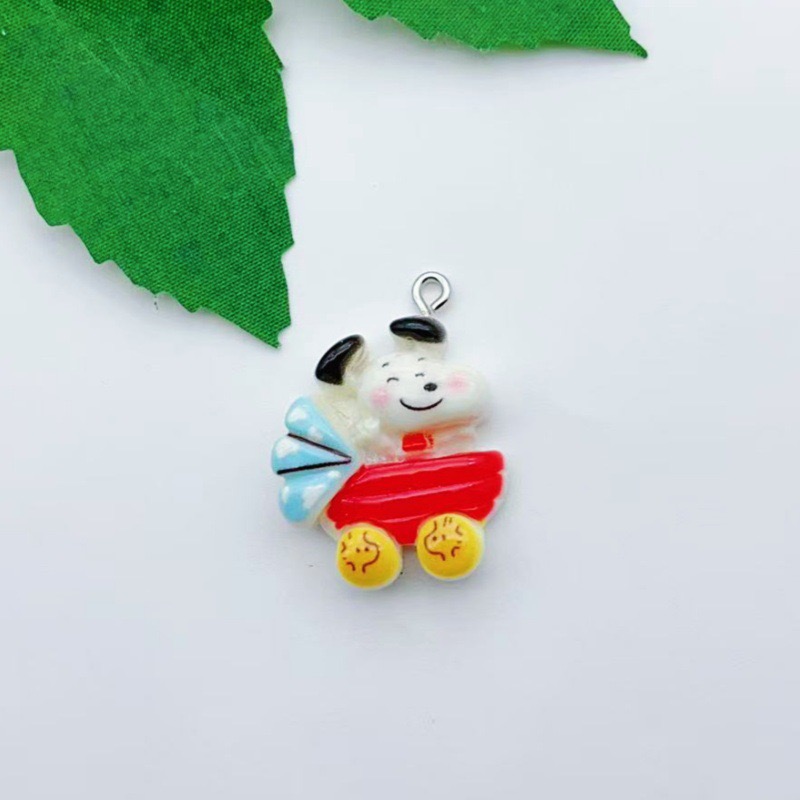 12pcs resin cartoon dog pendan - Drop Earrings recension och pris