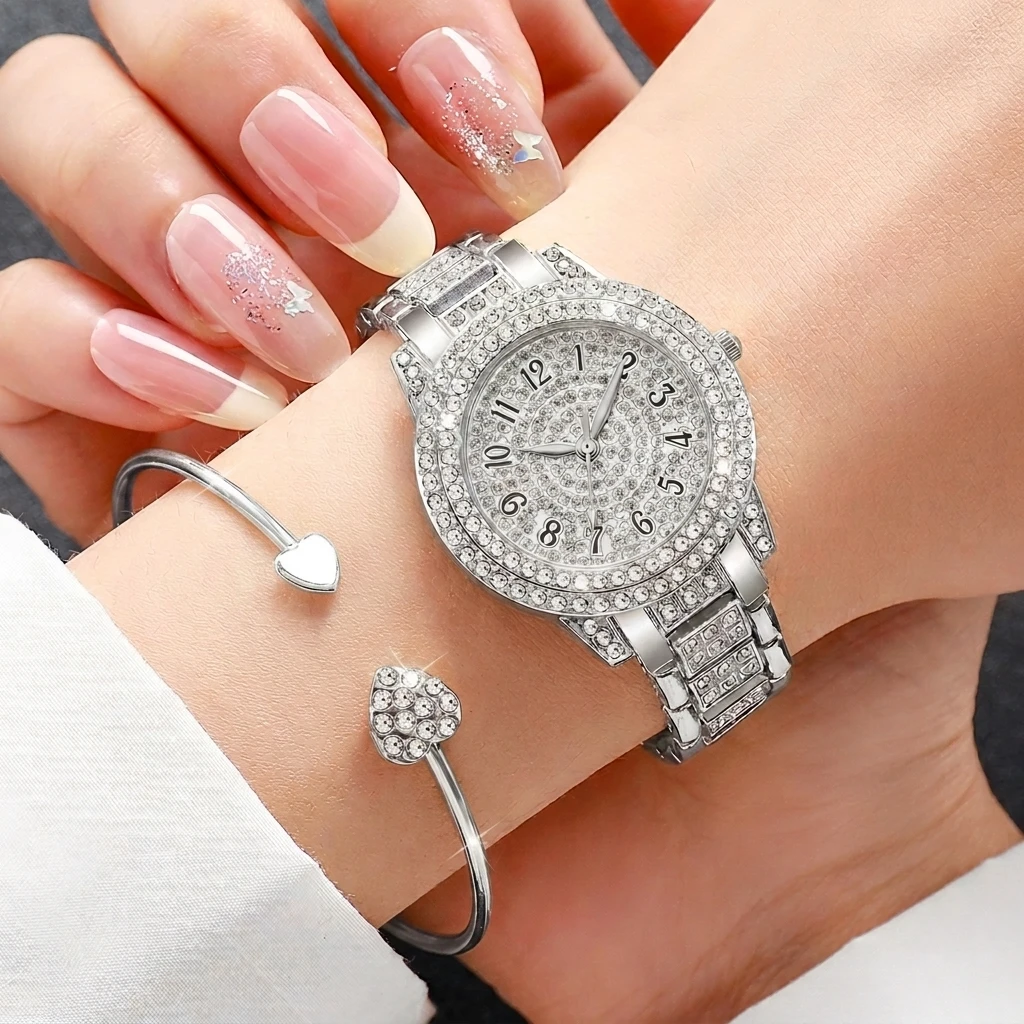 6PCS Fashion Rhinestone Women  - Jewels On Watches recension och pris
