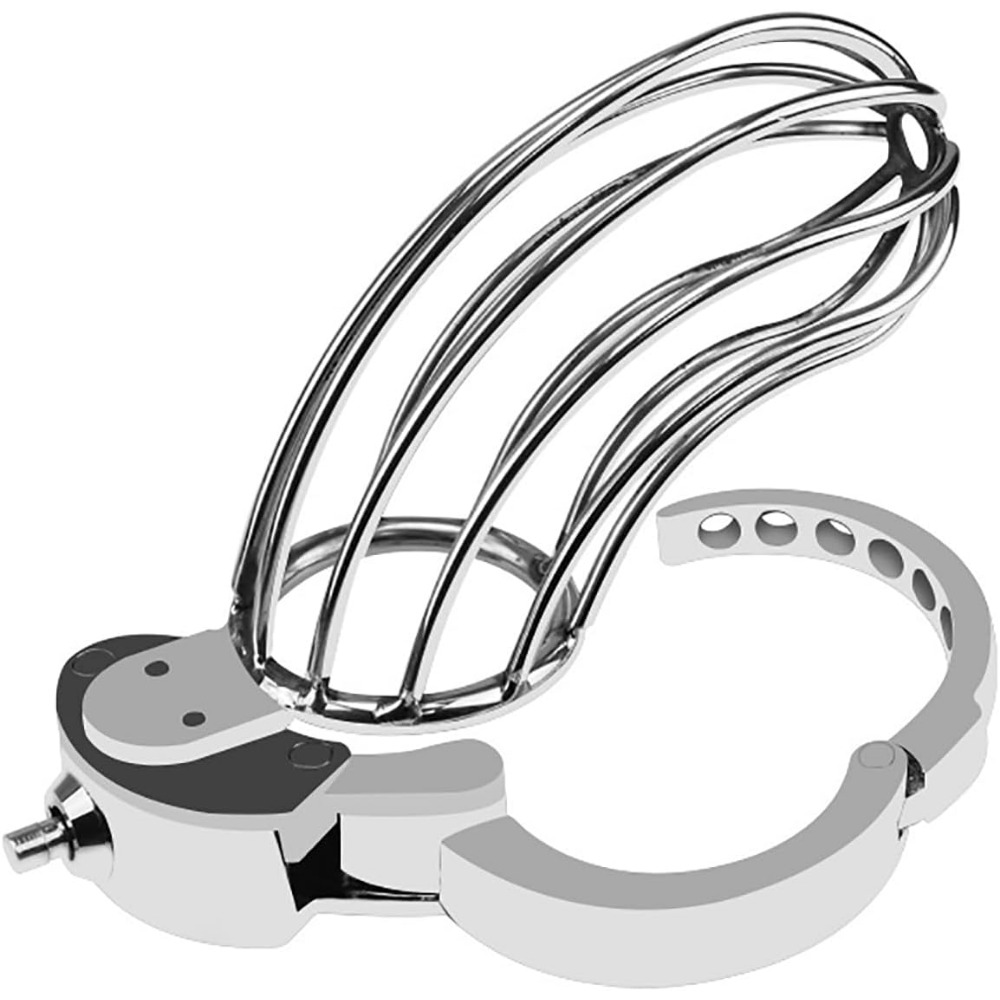 Push Lock Adjustable Chastity  - Couple Ring Set recension och pris