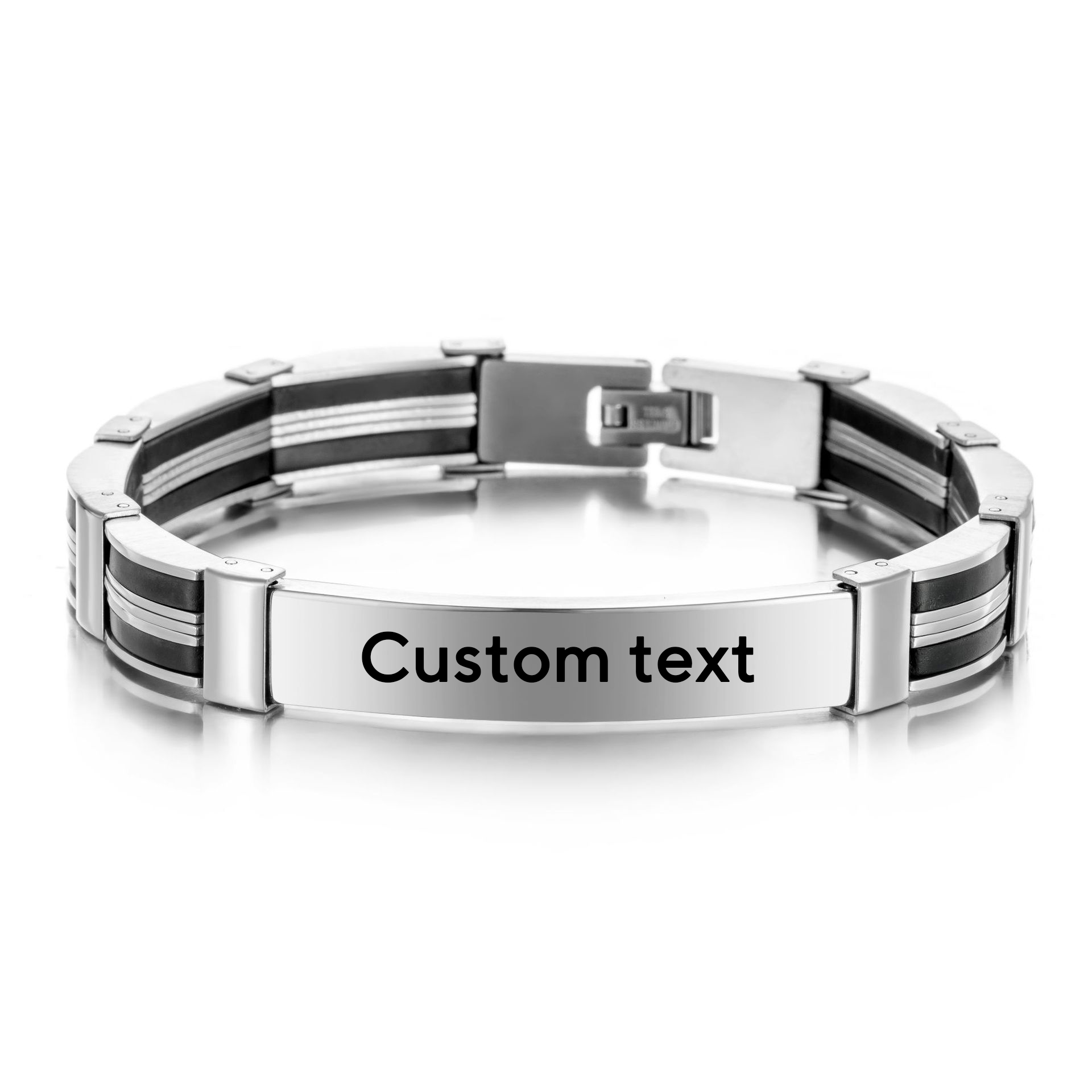 Punk Custom TEXT Name Men Stai - Jewelry Watches For Women recension och pris