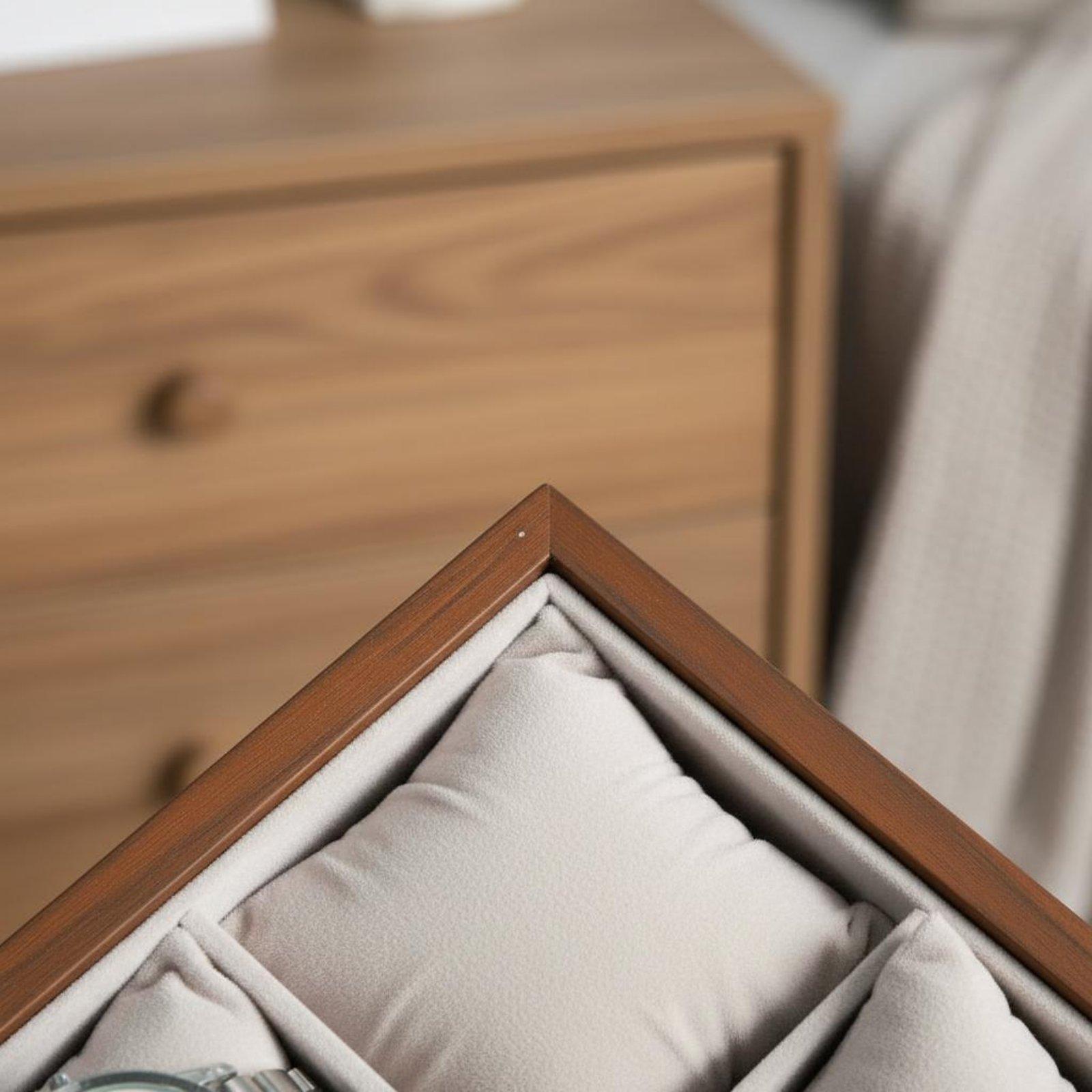 Watch and Jewellery Box Wooden - Watch Display Box recension och pris