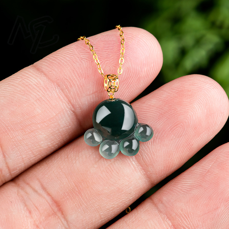 Natural Real Emerald Blue Wate - Jewelry & Watches Vitopoulos Reviews recension och pris
