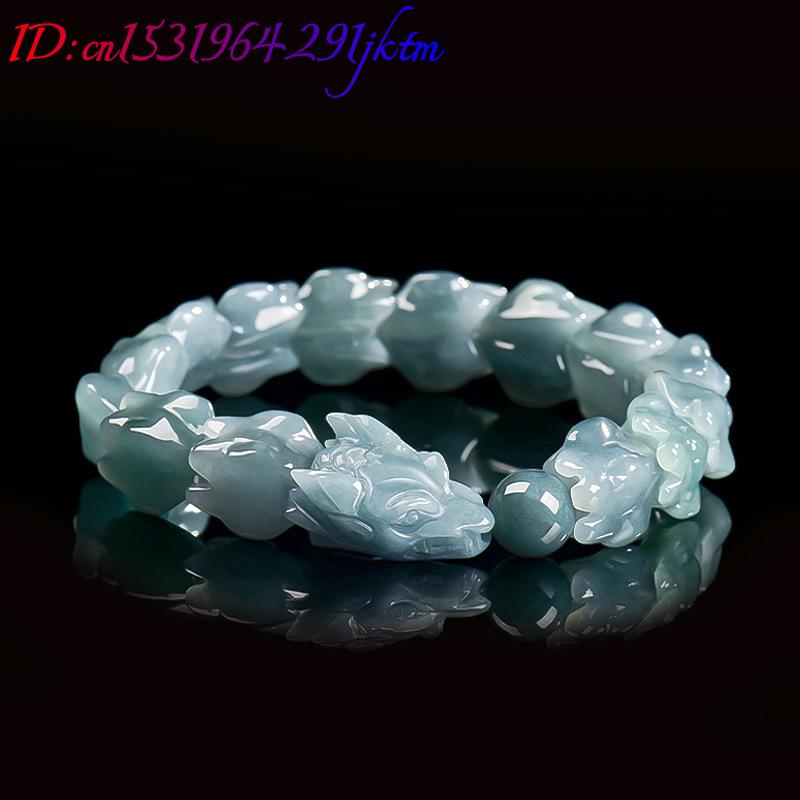 Blue Burmese Jadeite Dragon Br - Jewelry & Watches Vitopoulos Reviews recension och pris
