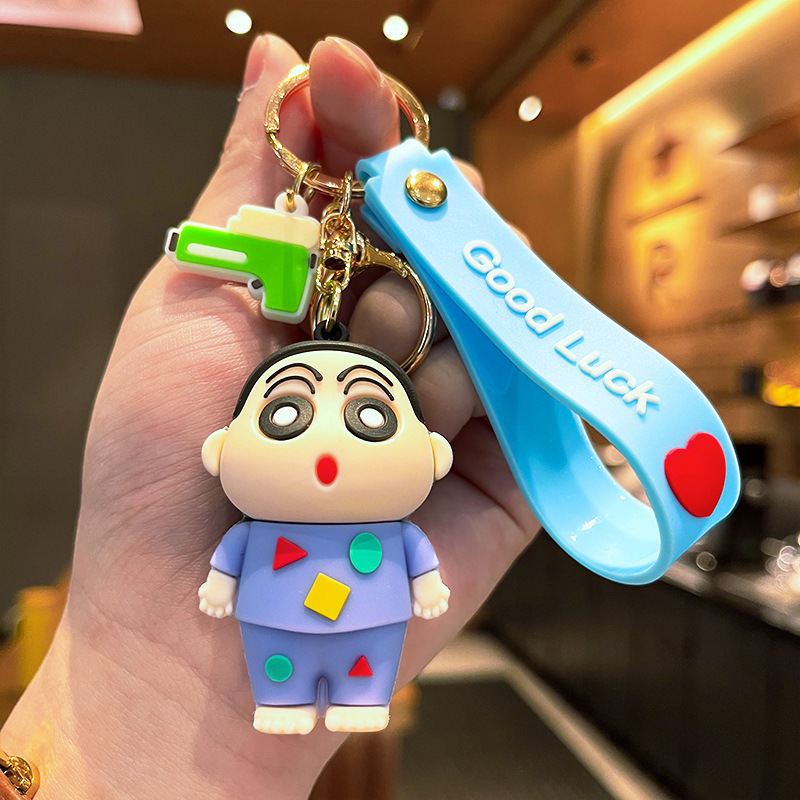 New cartoon cute wax Shin-chan - Couple Ring Set recension och pris
