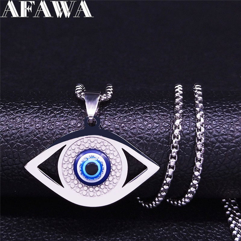 Islam Hamsa Evil Blue Eye Neck - Jewelry & Watches Vitopoulos Reviews recension och pris