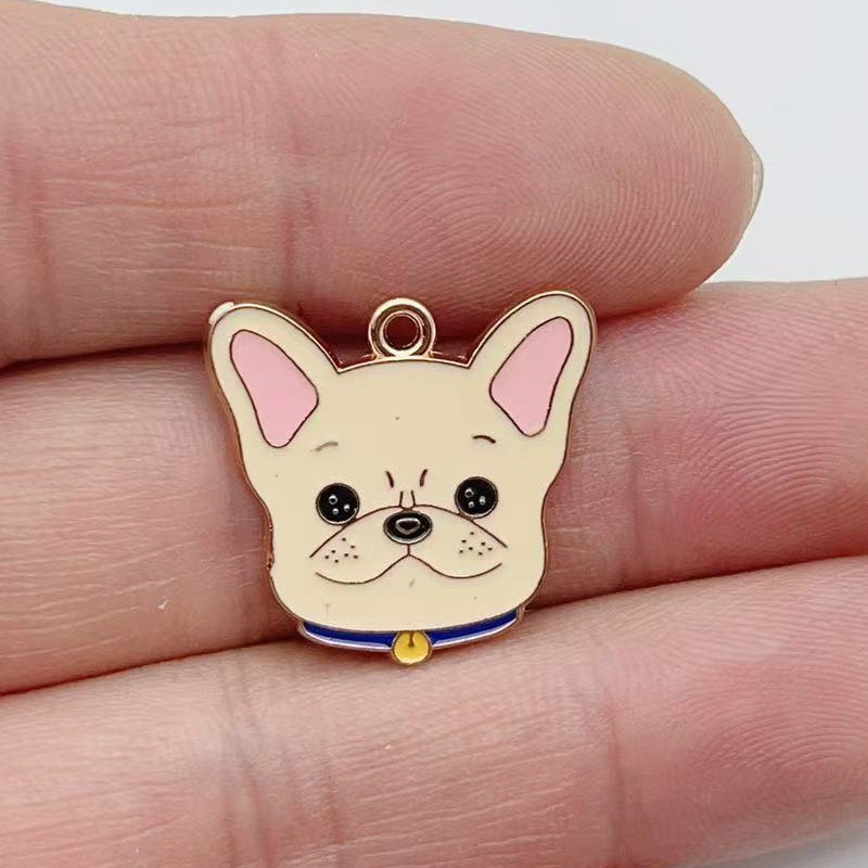 12pcs cartoon pet spotted dog  - Drop Earrings recension och pris