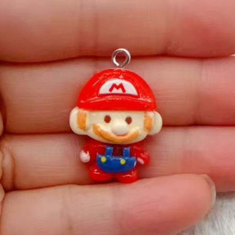 10pcs resin cartoon pendant, D - Drop Earrings recension och pris