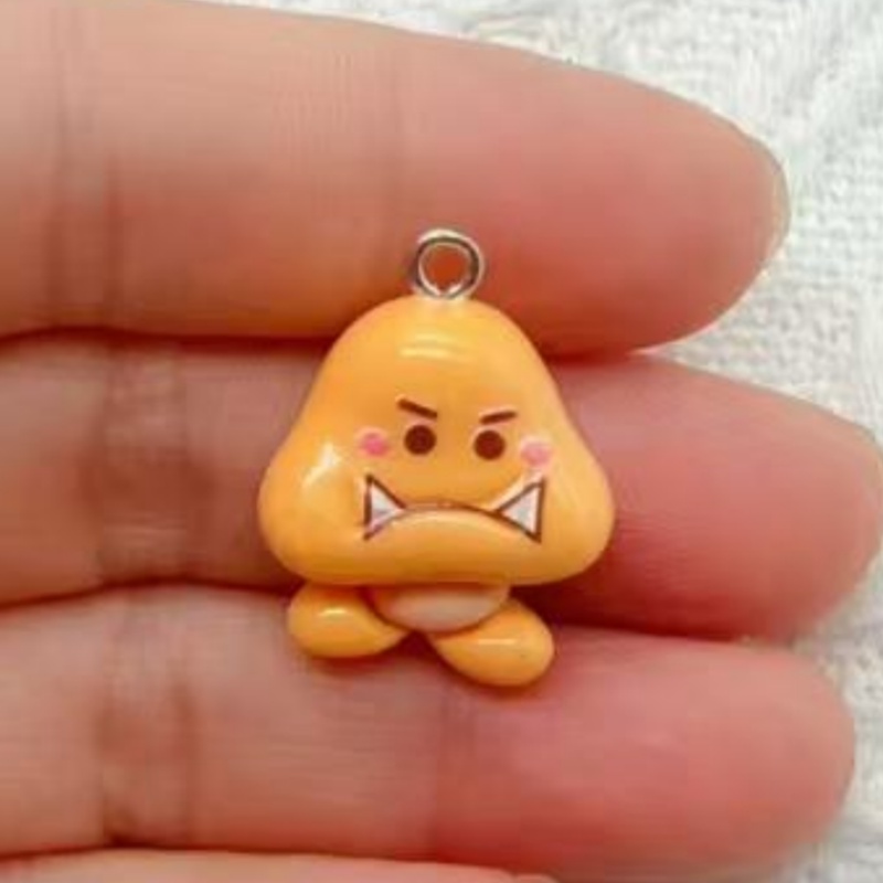 10pcs resin cartoon pendant, D - Drop Earrings recension och pris