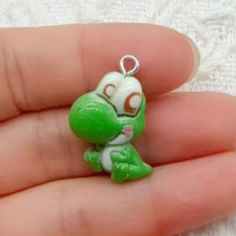 10pcs resin cartoon pendant, D - Drop Earrings recension och pris
