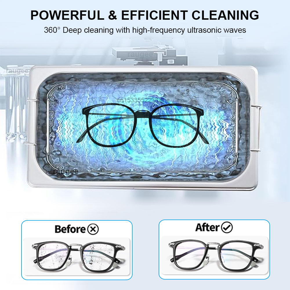 Ultrasonic Cleaner 40KHZ High  - High Jewelry Watches recension och pris
