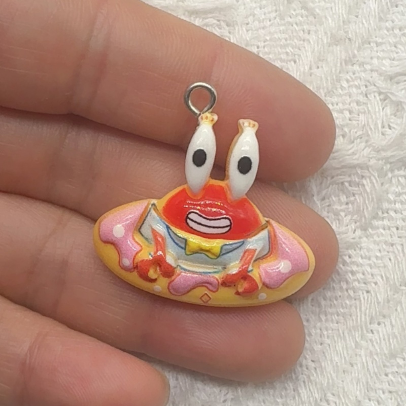 10pcs cartoon resin pendant, D - Drop Earrings recension och pris