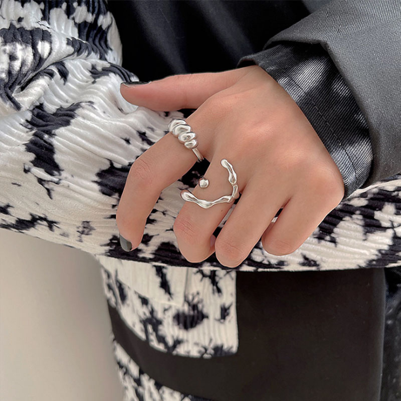 VENTFILLE 925 Sterling Silver  - Couple Ring Set recension och pris