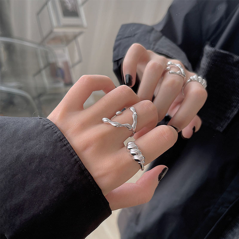 VENTFILLE 925 Sterling Silver  - Couple Ring Set recension och pris