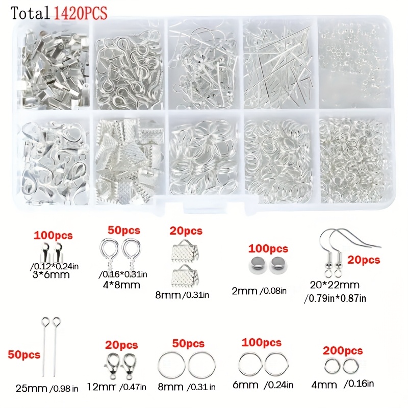 1420pcs 1box Jewelry Findings  - Jewelry Repair & Watches Photos recension och pris