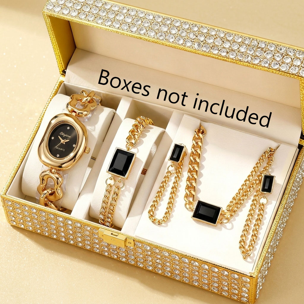 5PCS Fashion Irregular Women Q - Jewels On Watches recension och pris