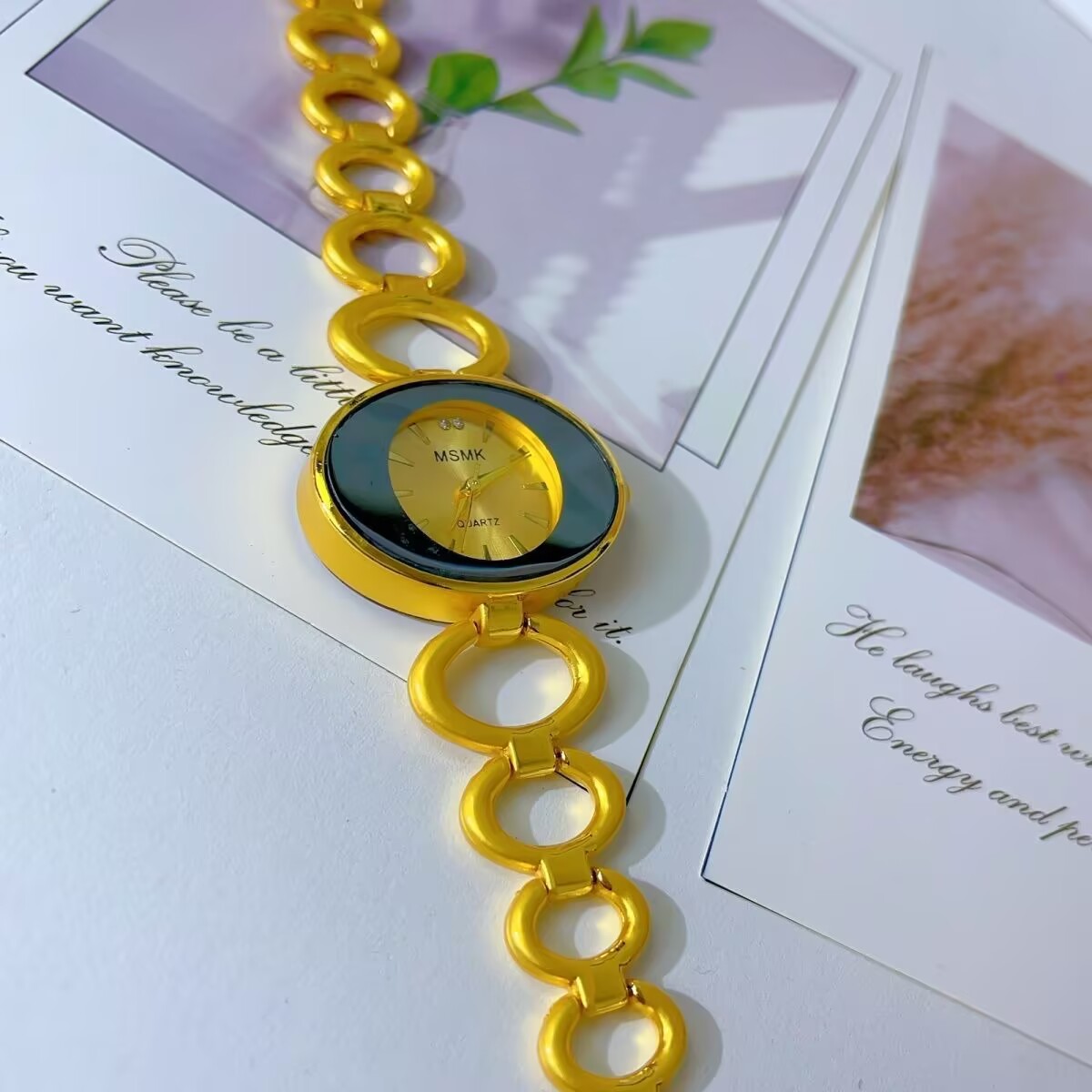 New American 24K Gold Plated W - Jewelry For Watches recension och pris