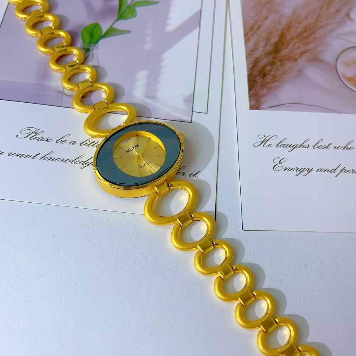 New American 24K Gold Plated W - Jewelry For Watches recension och pris