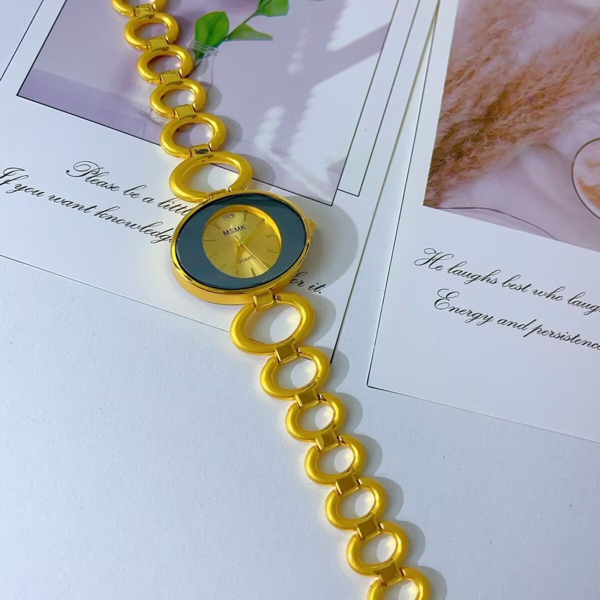 New American 24K Gold Plated W - Jewelry For Watches recension och pris